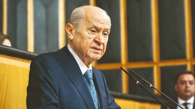 Devlet Bahçeli.