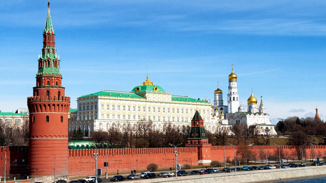 Le palais du Kremlin, à Moscou, le 4 févrieer 2025.