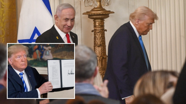 Trump, UCM yetkililerine yaptırım öngören bir başkanlık kararnamesine imza attığını duyurdu.