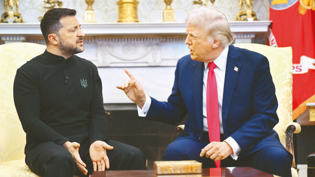 Zelenski ve Trump.