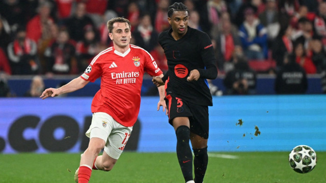 Kerem Aktürkoğlu ile Orkun Kökçü'nün formasını giydiği Benfica, Barcelona karşısında tur arayacak.