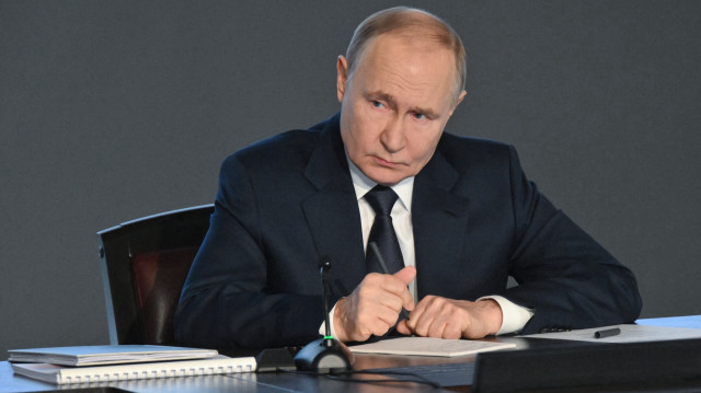 Le Président russe Vladimir Poutine