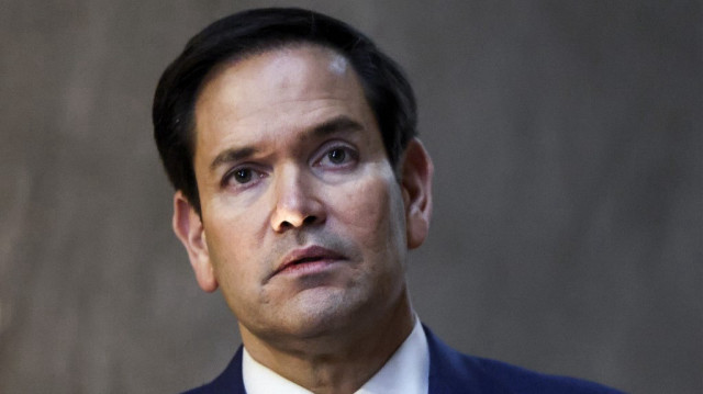 Le secrétaire d'État américain Marco Rubio à Jérusalem, le 16 février 2025.