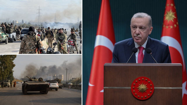 Cumhurbaşkanı Erdoğan, Suriye'nin birlik ve bütünlüğünü hedef alan eylemleri kınadı.