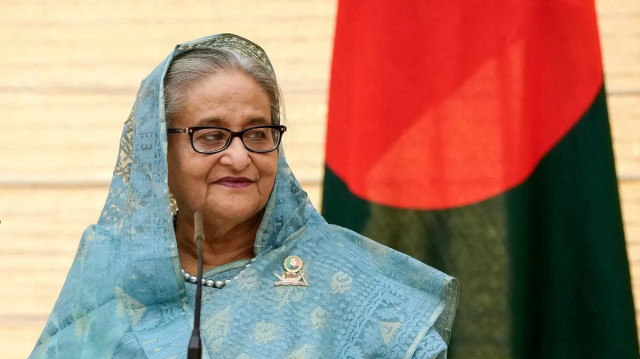 L'ex-Première ministre du Bangladesh, Sheikh Hasina.
