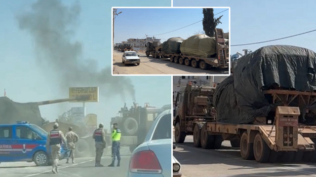 Şanlıurfa'nın Suruç ilçesine, Ayn El Arap (Kobani) karşısına çok sayıda tank, zırhlı araç ve mühimmat sevk edildi.