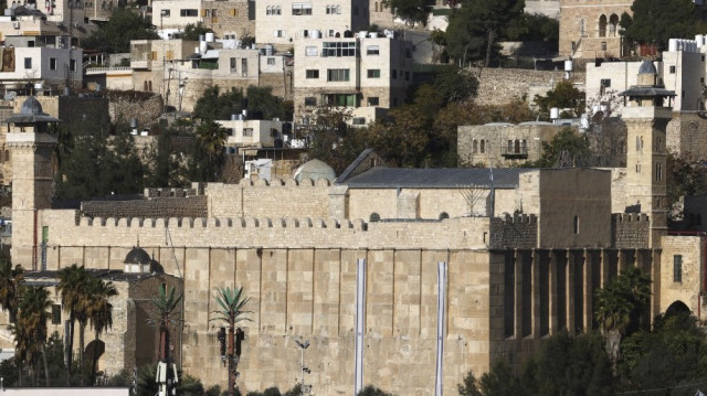 Une vue de la mosquée Ibrahimi