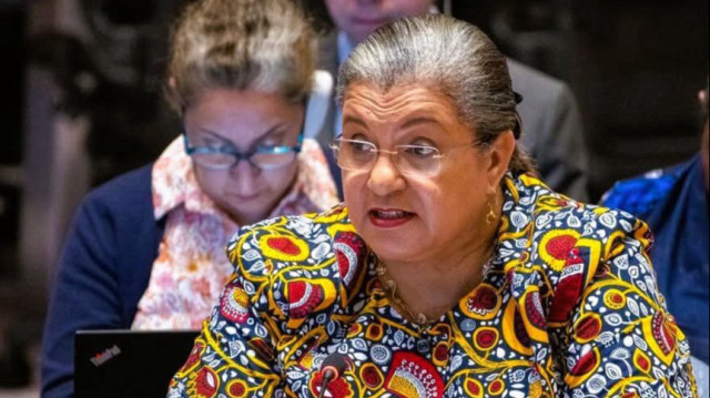 La représentante spéciale de l’ONU en Libye, Hanna Tetteh.