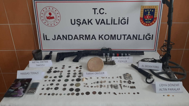 Tarihi eser niteliğinde 117 obje ele geçirildi