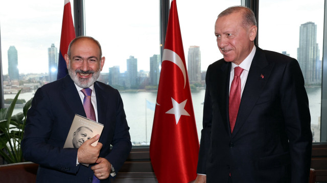 Paşinyan ile Cumhurbaşkanı Erdoğan, geçtiğimiz yıl ABD'de düzenlenen Birleşmiş Milletler konferansı öncesi Türkevi'nde bir araya gelmişti.