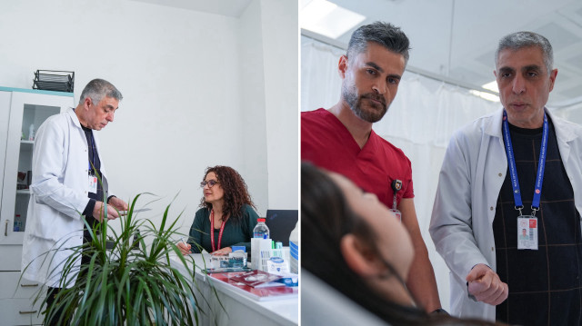 56 yaşında doktor olan Ahmet Öztürk.