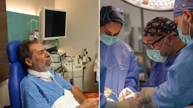 Dil kanseri Libyalı hasta, tedavisi için Türkiye'yi tercih etti.