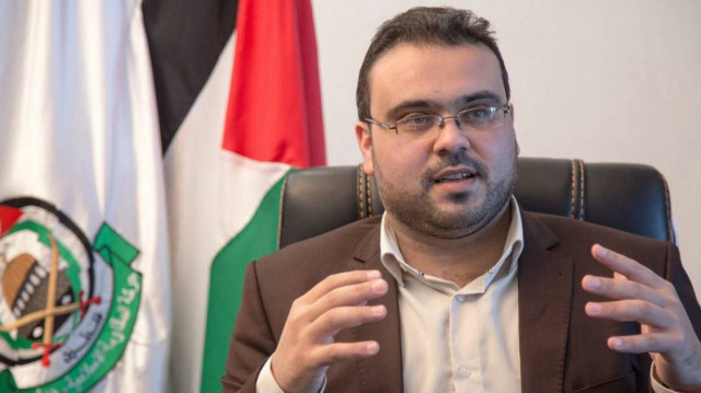 Le porte-parole du Hamas, Hazem Qassem.