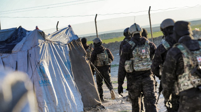 Image obtenue par le bureau des médias des Unités de protection du peuple kurde syrien (YPG), le 29 mars 2021.