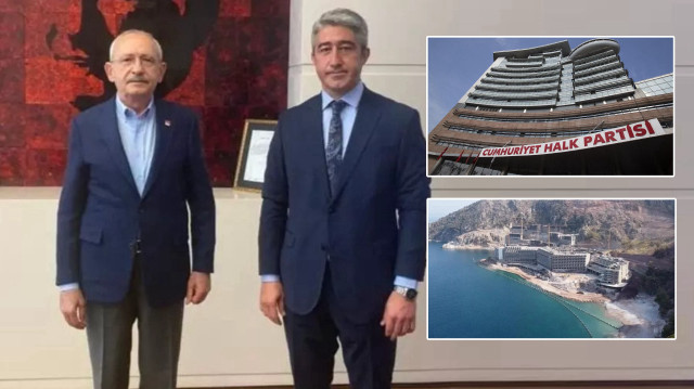 Oktay dönemin CHP Genel Başkanı Kılıçdaroğlu ile birlikte.