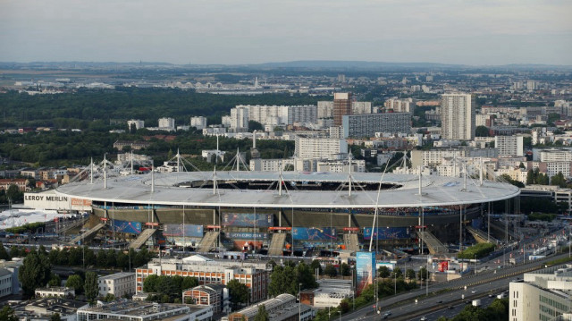 Le stade de France avant la finale du tournoi de football de l'Euro 2016 entre le Portugal et la France, le 10 juillet 2016.