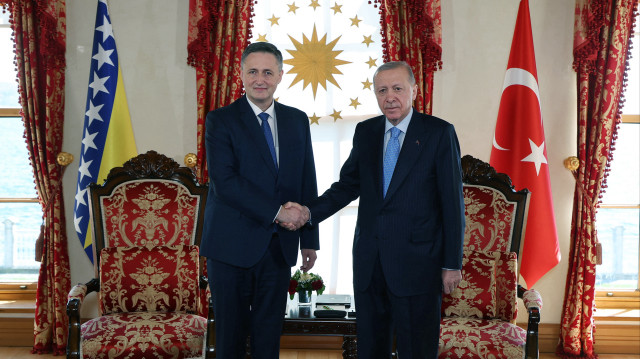 Cumhurbaşkanı Erdoğan, Bosna Hersek Devlet Başkanlığı Konseyi Üyesi Becirovic'i kabul etti