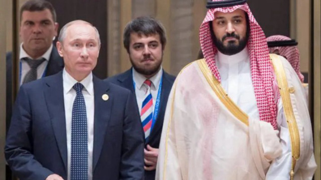ابن سلمان وبوتين يبحثان تطورات الأزمة الأوكرانية