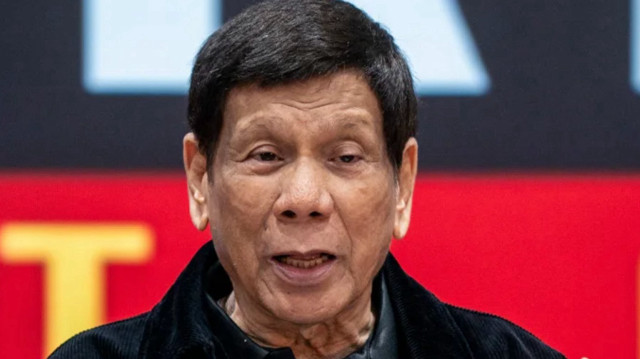 L'ancien président philippin Rodrigo Duterte.