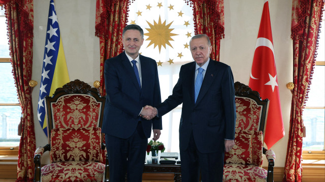 أردوغان يستقبل عضو المجلس الرئاسي للبوسنة والهرسك بيتشيروفيتش