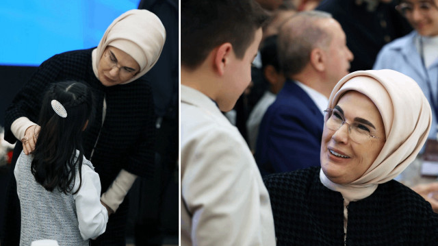 Emine Erdoğan'dan, devlet himayesindeki çocuklarla iftar programına ilişkin paylaşım yaptı.