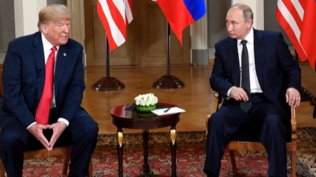 ABD Başkanı Donald Trump - Rusya Devlet Başkanı Vladimir Putin