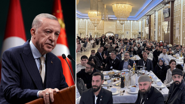 Cumhurbaşkanı Erdoğan, Avrupa'da yaşayan Türk ve Müslümanların Ramazan ayını kutladı.