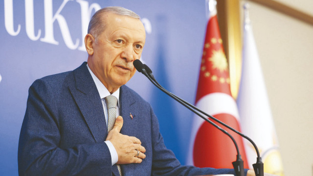 Cumhurbaşkanı Recep Tayyip Erdoğan.