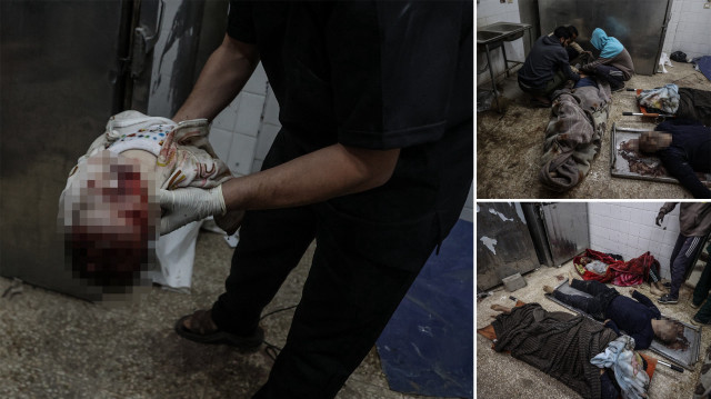 Katil İsrail'in Gazze Şeridi'ne 18 Mart sabahı düzenlediği hava saldırılarında, çoğunluğu kadın ve çocuk, 400'den fazla kişi hayatını kaybetti.