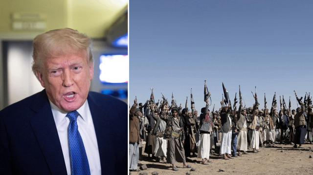 ABD Başkanı Donald Trump, Husiler konusunda İran'ı tehdit etti.