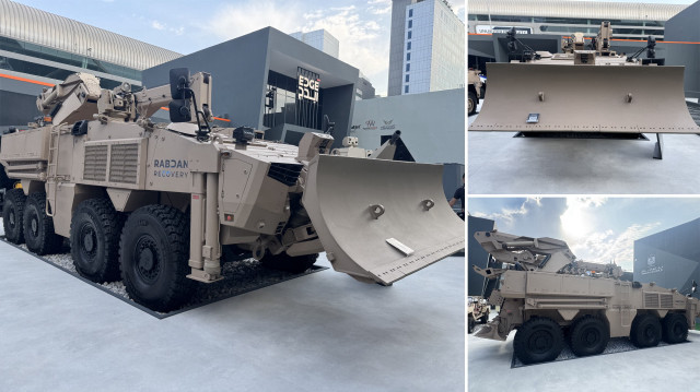 RABDAN 8x8, zırhlı kurtarıcı olarak göreve hazır hale getirildi.