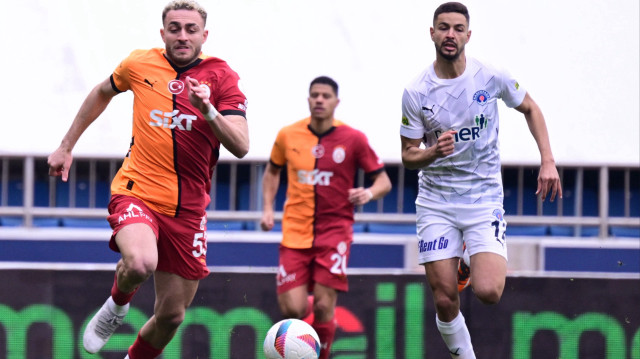 Kasımpaşa - Galatasaray maçından kare.