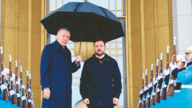 Cumhurbaşkanı Recep Tayyip Erdoğan - Volodimir Zelenski