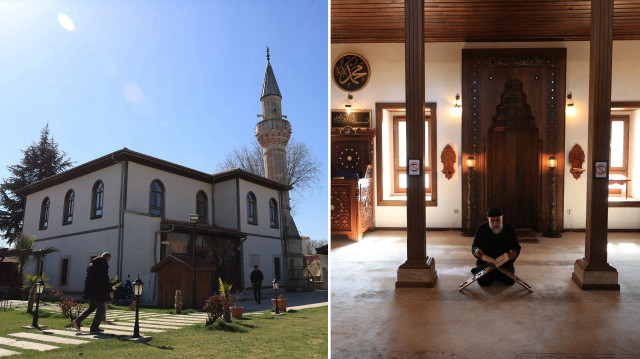 <p>Hasan Sezai Camisi'nde itikafa girenler, gün boyunca Kur'an-ı Kerim ve dini kitaplar okuyup namaz kılıyor. Ramazanın son günlerini yoğun ibadetle geçiren vatandaşlar, iftar ve sahuru da camide yapıyor.</p>