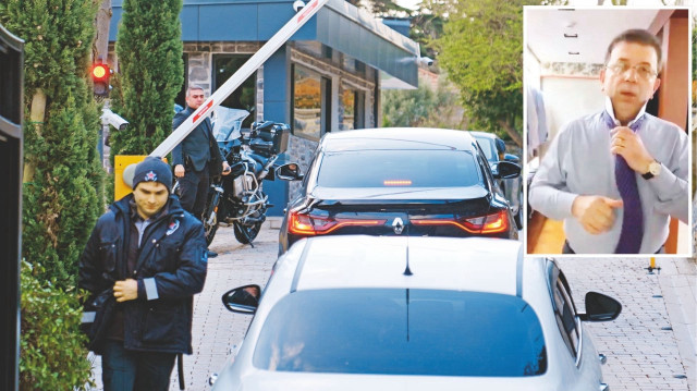 İBB Başkanı İmamoğlu’nun evinde arama yapıldı.