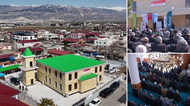 1985 yılında yapılan Ömer Faruk Camii asrın felaketinde tamamen yıkılmıştı.