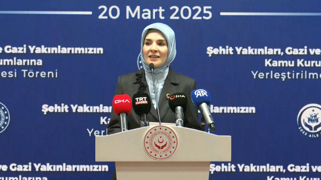 Aile ve Sosyal Hizmetler Bakanı Mahinur Özdemir Göktaş
