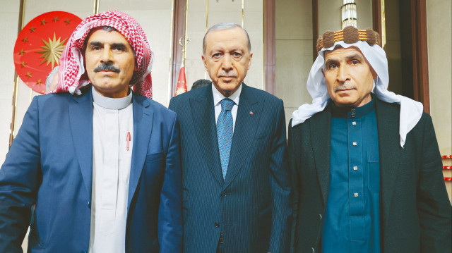 Cumhurbaşkanı Erdoğan, Türkiye'nin dört bir tarafından gelen çiftçileri Külliye'de ağırladı.