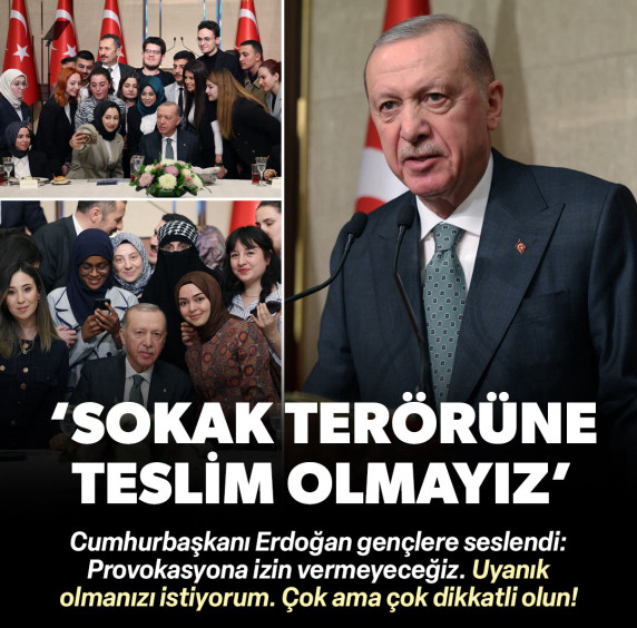 'Bu vatanı sokak terörüne teslim edemeyiz'
