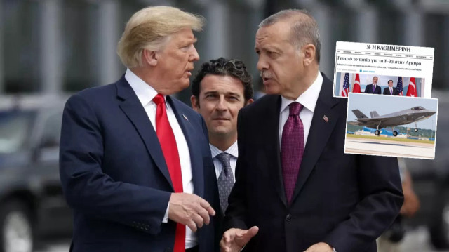 ABD Başkanı Donald Trump, Cumhurbaşkanı Recep Tayyip Erdoğan.