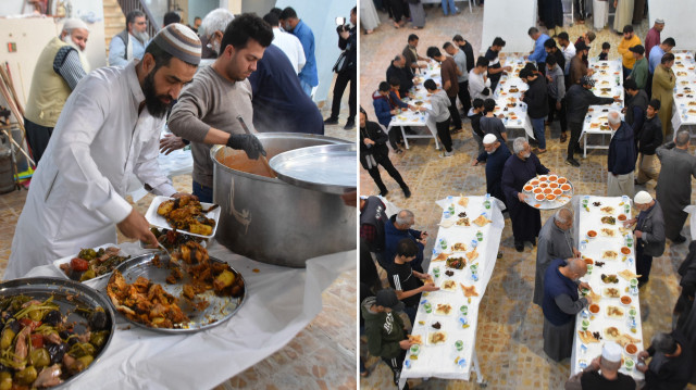 <p>Camiler başta olmak üzere hayırseverlerin kurdukları iftar çadırlarında her akşam yüzlerce kişiye yemek ikram ediliyor.</p>