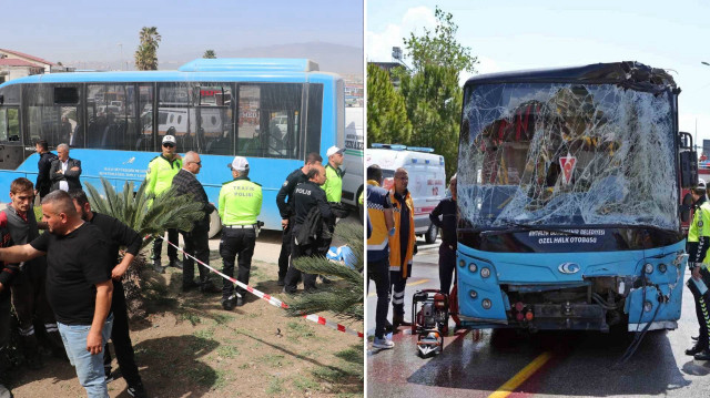 Otobüs sürücüsü ifadesi alınmak üzere emniyete götürüldü.