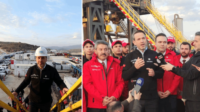 Enerji ve Tabii Kaynaklar Bakanı Bayraktar, Gabar'daki petrol sahasında konuştu.
