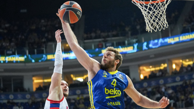 Fenerbahçe Beko - Baskonia maçından kare.