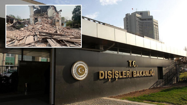 Dışişleri Bakanlığı, Myanmar'da yaşanan deprem felaketine ilişkin yazılı açıklama yaptı.
