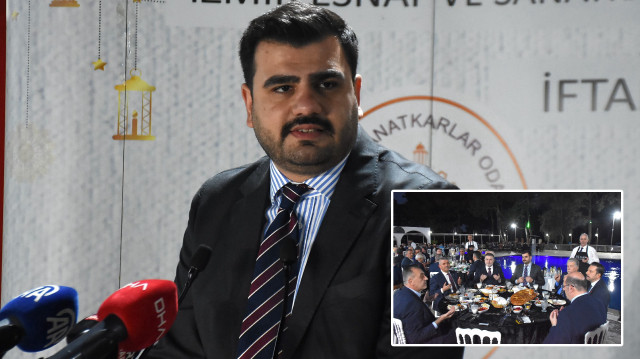 AK Parti Genel Sekreteri ve İzmir Milletvekili Eyyüp Kadir İnan İzmir Esnaf ve Sanatkarlar Odası'nca düzenlenen iftara katıldı.
