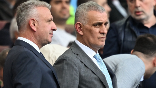 Hacıosmanoğlu karşılaşmayı tribünden takip etti.