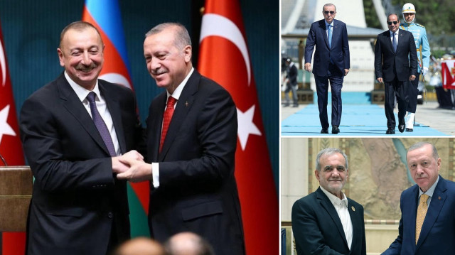Cumhurbaşkanı Erdoğan, Ramazan Bayramı vesilesiyle liderlerle telefon görüşmesi gerçekleştirip bayramlarını kutluyor.