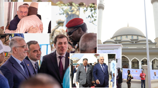 Albayrak Yönetim Kurulu Başkanı Ahmet Albayrak da Konakri'deki Albayrak Grubu tarafından inşa edilen Recep Tayyip Erdoğan Camii'nin açılışına katıldı.