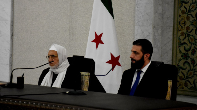الشرع يعلن تعيين أسامة الرفاعي مفتيا جديدا لسوريا
